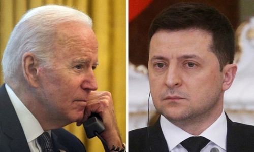 Tổng thống Mỹ điện đàm với Tổng thống Ukraine